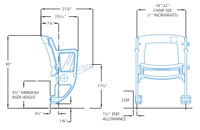 Average Width Of Stadium Seats Brokeasshome com