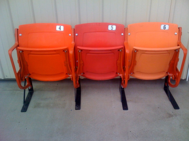 Dodger Stadium Blue and Gold Seats For Sale