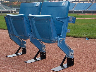 Dodger Stadium Blue and Gold Seats For Sale